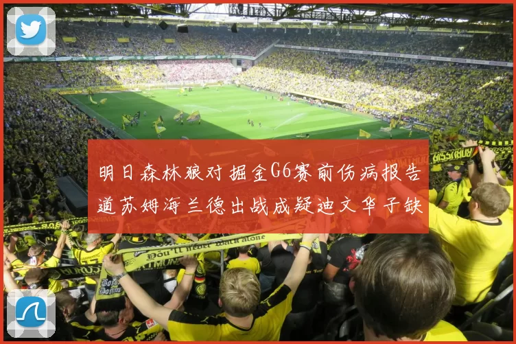 明日森林狼对掘金G6赛前伤病报告道苏姆海兰德出战成疑迪文华子缺阵