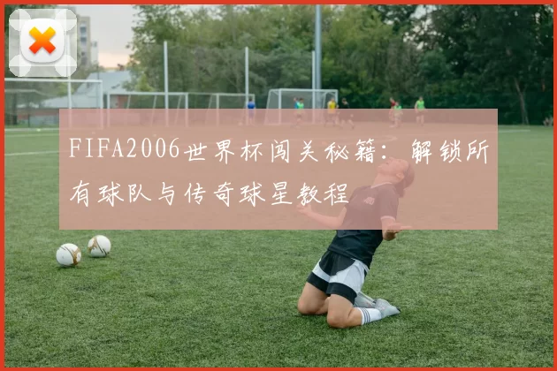 FIFA2006世界杯闯关秘籍：解锁所有球队与传奇球星教程