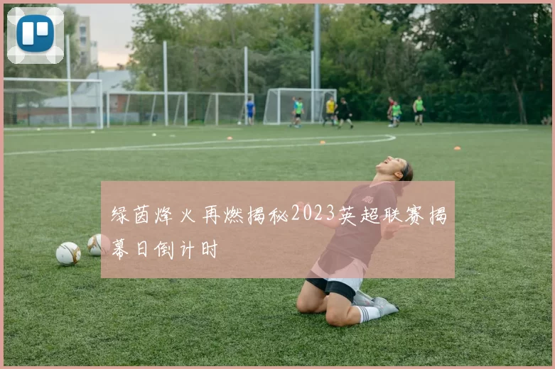 绿茵烽火再燃揭秘2023英超联赛揭幕日倒计时
