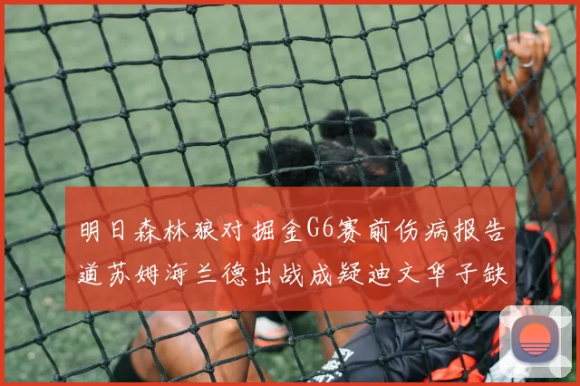 明日森林狼对掘金G6赛前伤病报告道苏姆海兰德出战成疑迪文华子缺阵