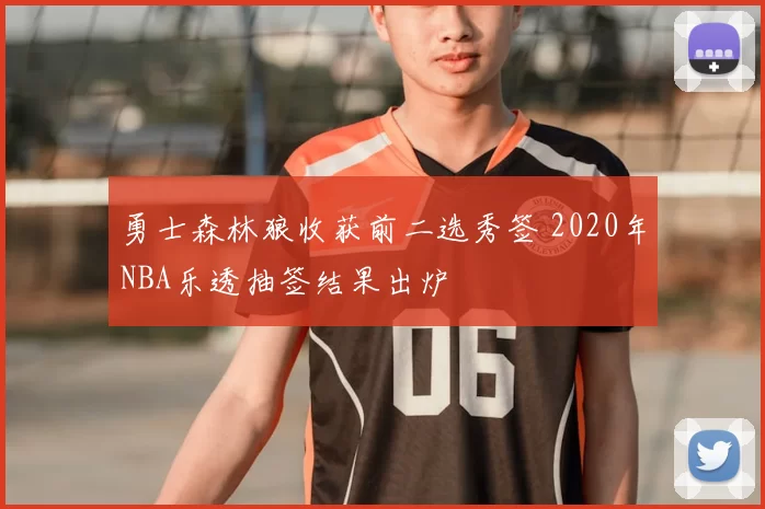 勇士森林狼收获前二选秀签 2020年NBA乐透抽签结果出炉