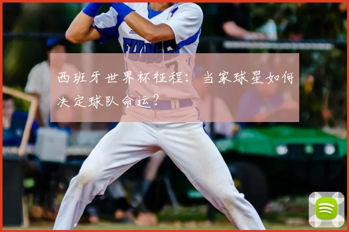 西班牙世界杯征程：当家球星如何决定球队命运？