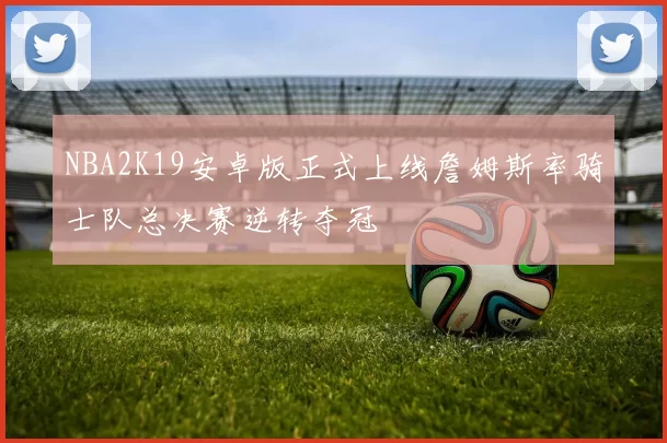 NBA2K19安卓版正式上线詹姆斯率骑士队总决赛逆转夺冠